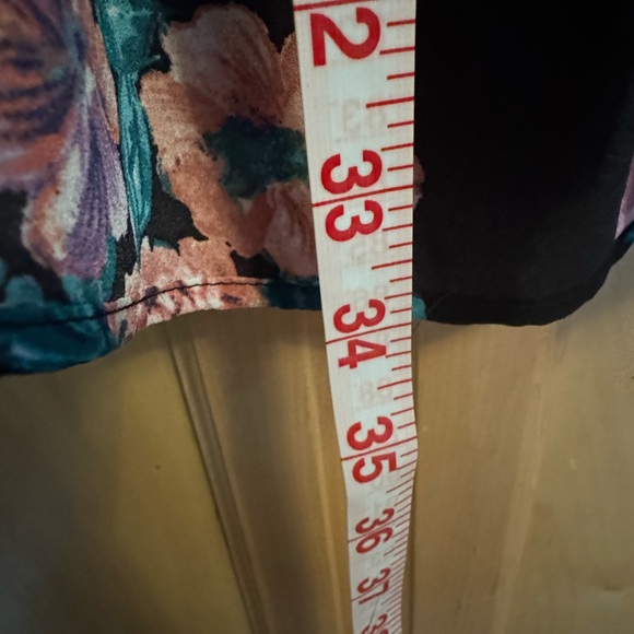 Forever 21 Black Floral Long Sleeve Dress - Picture 5 of 7